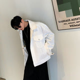 Buttoned Pocket Cotton Jacket (6684153217142)