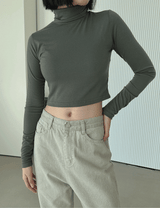 エニーモアクロップポラールTシャツ/Anymore Crop Polar T-shirt (7color)