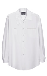 balmacaan welt pocket shirt jacket white (6615507206262)