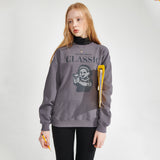 Gungirl sweat-shirt [Charcoal] (6610313085046)