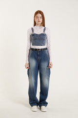 レースシースルーTシャツ/LACE SEE THROUGH T.SHIRT