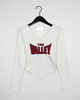 バリーVネックTシャツ / Valley V-neck T-shirt (4color)