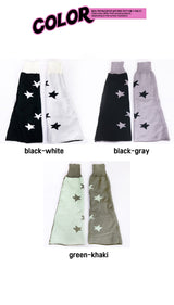 スターレッグウォーマー / star pang! leg warmer (3color/양면)