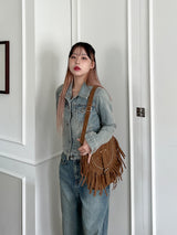 ミニデニムジャケット/no.3981 mini denim jacket