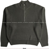 Jack Mix High Neck Half Zip up Knit (6color) (6542628061302)