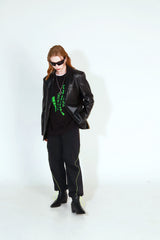 アシッドクロスラインナイロンジョガーパンツ / Acid Cross Line Nylon Jogger Pants (4577134215286)