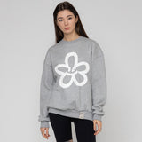 ビッグ フラワー スマイル スプレー スウェットシャツ / Big Flower Smile Spray Sweatshirt