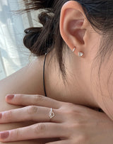 [92.5silver] kitsch heart earrings (2colors)