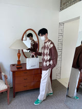 コモラウンドカーディガン