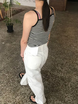 サマーパレットデニムパンツ