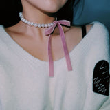 ラブリーリボンベルベットチョーカー / lovely ribbon velvet choker