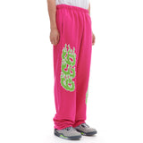 バーニングスウェットパンツ / BURNING SWEAT PANTS (CHERRY PINK)