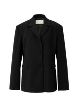 Three button single jacket - Black (6682469236854)