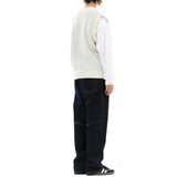 トライバルロゴニットベスト / TRIBAL LOGO KNIT VEST