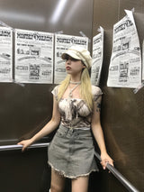 ヴィンテージバックルマドロスハンティングキャップ