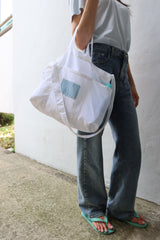 messenger bag (white)