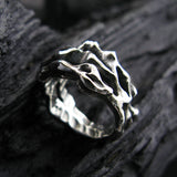 リバティーG1シルバーリング / Liberty-G1 silver ring (4595769049206)