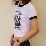 デンジャラスファンクロップTシャツ (ホワイト)