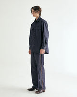 UNISEX DENIM SHIRT JACKET & PANTS SET M - INDIGO BLUE (6636434882678)
