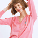 マークカーディガン/RCH mark Cardigan pink