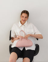 デミバゲットバッグ/demi baguette bag - powder pink