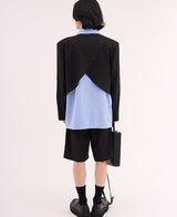 サマーリネンボレロブレザー / [MADE] Summer Linen Bolero Blazer