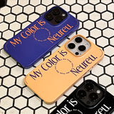 マイカラーケース / My Color Case (Blue Slim Hard)
