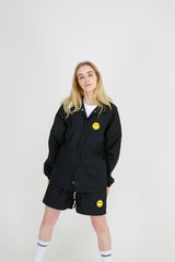 SMILE HALF PANTS (BLACK) (6699087167606)