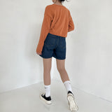 Round Neck Cardigan