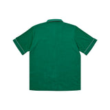 パイピングテリーショートスリーブシャツ/[UNISEX] Piped Terry Short-Sleeved Shirt (Green)