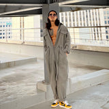 アジャンプスーツザットフィッツライクアコート / A jumpsuit that fits like a coat 3COLOR