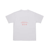 フラワープリントワイド半袖Tシャツ / flower print wide short sleeve t-shirt (4470383673462)