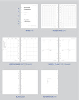 binder filler paper-diary-B6