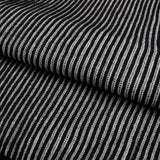 ダブリンリバーシブルルーズフィットラグランニット / dublin reversible loose fit raglan knit black ivory