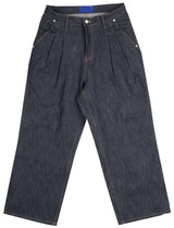 No.9254 untouched two tuck wide denim PT (6652484649078)