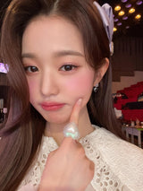 ハートパールリング / HEART PEARL RINGS (3COLOR) / IVE, SINMI, ITZY,STACY C, 케플러 착용