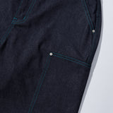 カラースティッチパネルデニムパンツ / COLOR STITCH PANEL DENIM PANTS - INDIGO