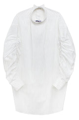 オーバーサイズスイングバックシャツ/Oversized swing back shirt (4359589625974)