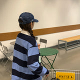 [Bellide made] Stripe Long Sleeve T-shirt