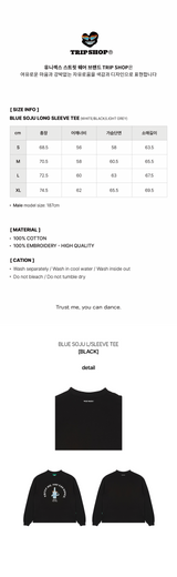 BLUE SOJU L/SLEEVE TEE