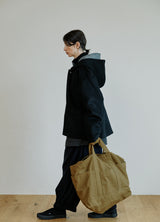ユニセックスカンバスバッグ/unisex canvas bag beige