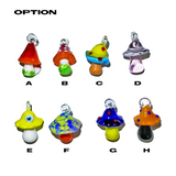 Trippy mushroom necklace.04 (8type)