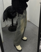 ウォッシングワイドデニムパンツ / washing wide denim pants