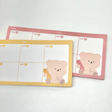 Weekly memo pad (2 type / 100 sheet) (6695823179894)