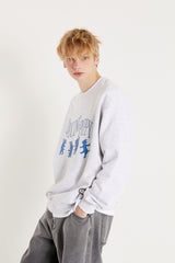 ダンシングパピースウェットシャツ / 25P DANCING PUPPY SWEAT SHIRTS_OATMEAL