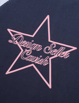 ラグランスターロゴロングスリーブTシャツ/RAGLAN STAR LOGO LS TEE NAVY(CV2CFUT551A)