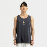 アイスクリームプリントスリーブレスTシャツ / ICE CREAM PRINTING SLEEVLESS T-STONE GRAY