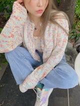 cotton candy cardigan set (6686089904246)