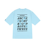 ALPHABET TEE skyblue (6581192130678)