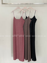 velvet flower bustier long dress